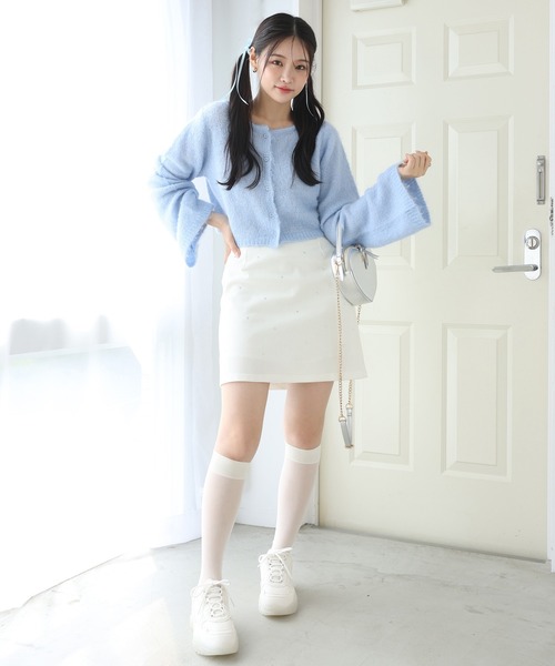 one after another NICE CLAUP(ワンアフターアナザーナイスクラップ)の「ミルキーソールスニーカー(スニーカー・レディース・ホワイト/ピンク・MEDIUM/SMALL/LARGE/X-LARGE)」の11枚目の写真