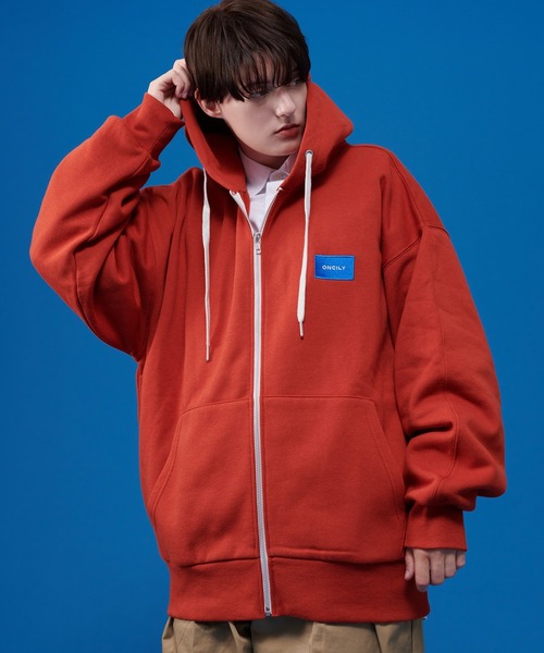 ONCILY（オンシェリー）の「OVER SIZE ZIP HOODIE / オーバー