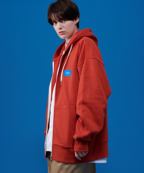 ONCILY（オンシェリー）の「OVER SIZE ZIP HOODIE / オーバー