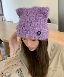 STYLEBLOCK（スタイルブロック）の「猫耳ニットキャップ（ニットキャップ/ビーニー）」