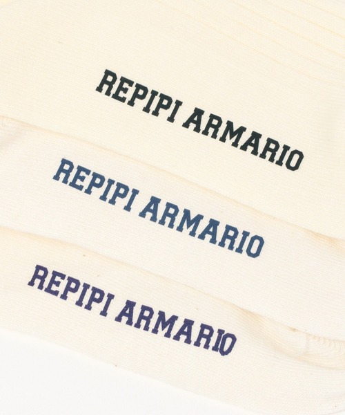 repipi armario（レピピ アルマリオ）の「ミドルリブラインソックス（ソックス/靴下・キッズ・ホワイト/ブラック/ブラック系その他/ブラック系その他2/グレー/ベージュ/グリーン/カーキ/ブルー/ライトブルー/パープル/ピンク・FREE）」の14枚目の写真