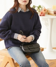 【販売終了】裏起毛ボリューム袖トレーナー