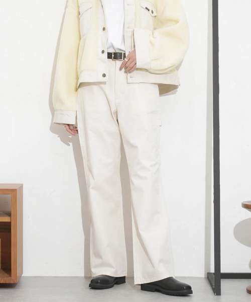 Lee（リー）の「Lee/FLARE PAINTER PANTS（その他パンツ・レディース・キナリ/ブルー・XS/S）」の17枚目の写真