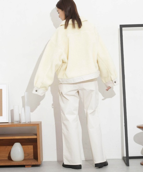 Lee（リー）の「Lee/FLARE PAINTER PANTS（その他パンツ・レディース・キナリ/ブルー・XS/S）」の14枚目の写真