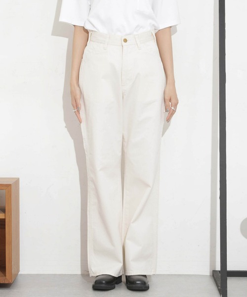 Lee（リー）の「Lee/FLARE PAINTER PANTS（その他パンツ・レディース・キナリ/ブルー・XS/S）」の13枚目の写真