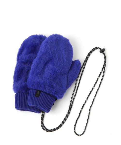 niko and...（ニコアンド）の「オリジナルフェイクファーボアストラップ付きミトン（手袋・レディース・ラベンダー/アイボリー/ブラック/モカ/ピンク/ブルー・FREE）」の5枚目の写真