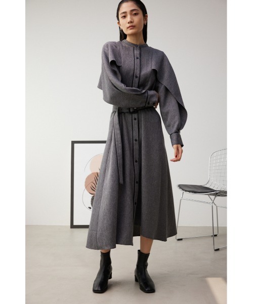 AZUL by moussy（アズールバイマウジー）の「サークルシェイプローヒールブーツ（ブーツ・レディース・アイボリー/ブラック・MEDIUM/SMALL/LARGE）」の14枚目の写真