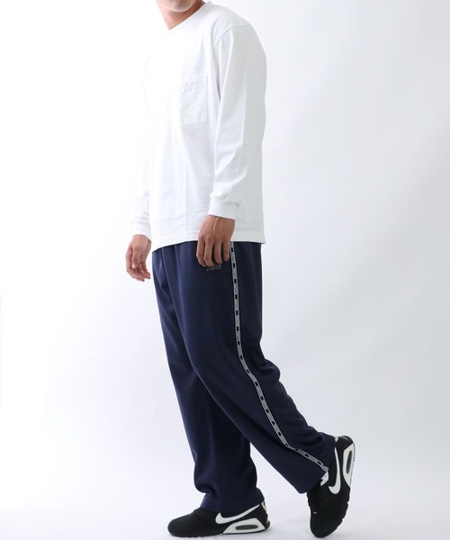 DISCUS（ディスカス）の「DISCUS/ディスカス 裏起毛 サイドライン ジャージ トラックパンツ 大きいサイズ（LL,3L,4L,5L)（その他パンツ・メンズ・グレー/ネイビー/ブラック・3L/4L/5L/LL）」の9枚目の写真