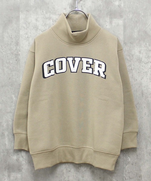 THE CASUAL（カジュアル）の「裏起毛　ワイドシルエット　タートルネックトレーナー（スウェット・キッズ・グレー系3/杢グレー/グレー系/グレー系4/ブラック系/ブラック/ベージュ/グレー系2/グレイッシュベージュ/ベージュ系/オートミール/ダークグリーン/ブラウン系/ベージュ系1/ネイビー/グレー系1・150cm/160cm/130cm/140cm/110cm/120cm）」の10枚目の写真