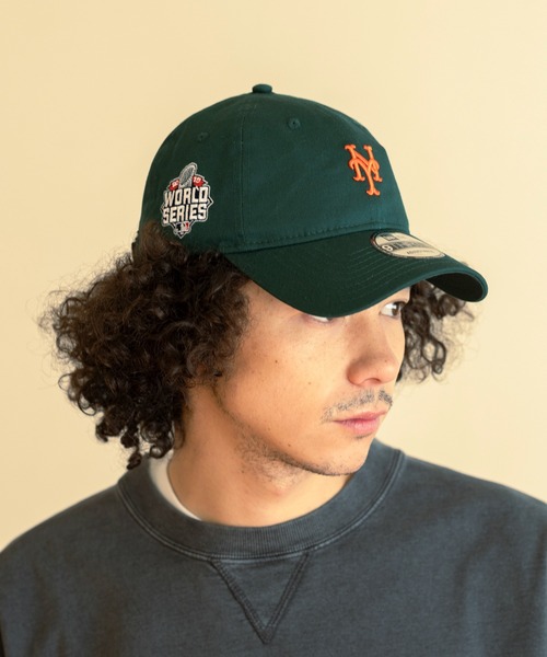 NEW ERA(ニューエラ)の「【NEW ERA(ニューエラ)】別注930ワールドシリーズキャップ(キャップ・メンズ・グリーン/ナチュラル/ブラック・FREE)」の4枚目の写真