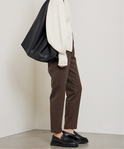 JOURNAL STANDARD（ジャーナルスタンダード）の「《追加》ウールライクチェックパンツ（その他パンツ・レディース・チョコ/ブラックミックス・34/36/38/40）」の11枚目の写真
