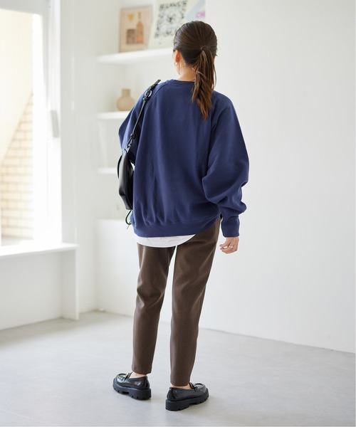 JOURNAL STANDARD（ジャーナルスタンダード）の「《追加》ウールライクチェックパンツ（その他パンツ・レディース・チョコ/ブラックミックス・34/36/38/40）」の18枚目の写真