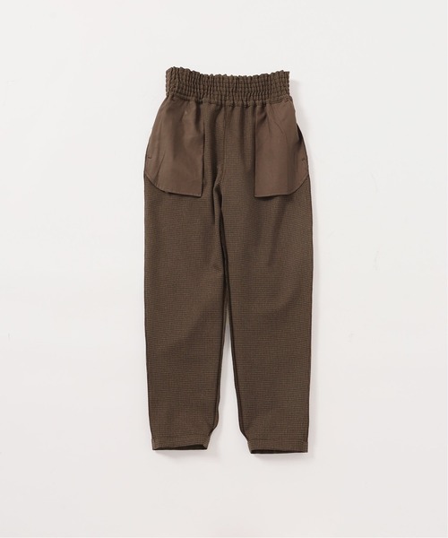 JOURNAL STANDARD（ジャーナルスタンダード）の「《追加》ウールライクチェックパンツ（その他パンツ・レディース・チョコ/ブラックミックス・34/36/38/40）」の7枚目の写真