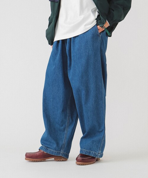 BEAMS（ビームス）の「BEAMS / ユーズドライク バルーンデニム（デニムパンツ・メンズ・インディゴブルー/ブラック・M/XL/S/L）」の10枚目の写真