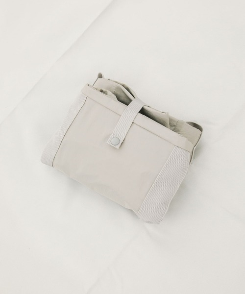 EKAL(エカル)の「TINY GARDEN PRODUCTS パッカブルクールバッグ(トートバッグ・レディース・ゴールド系その他/ブラック系その他/グレー/カーキ・ONE)」の10枚目の写真