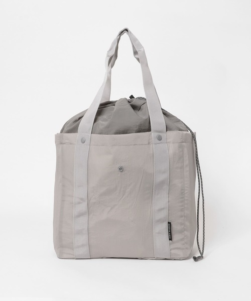 EKAL(エカル)の「TINY GARDEN PRODUCTS パッカブルクールバッグ(トートバッグ・レディース・ゴールド系その他/ブラック系その他/グレー/カーキ・ONE)」の14枚目の写真