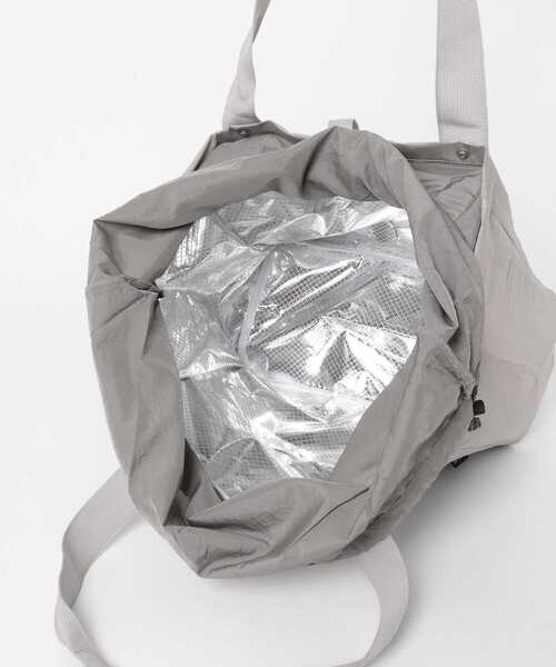 EKAL(エカル)の「TINY GARDEN PRODUCTS パッカブルクールバッグ(トートバッグ・レディース・ゴールド系その他/ブラック系その他/グレー/カーキ・ONE)」の17枚目の写真