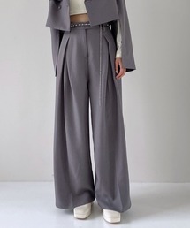 Heather | Design Wide Pants 985018(スラックス)