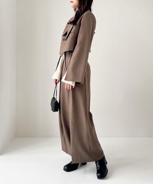 Heather（ヘザー）の「Design Wide Pants 985018（スラックス