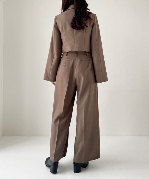 Heather（ヘザー）の「Design Wide Pants　985018（スラックス・レディース・グレー/ブラック/ブラウン・S/M）」の14枚目の写真