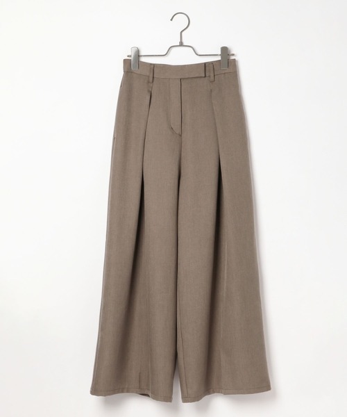 Heather（ヘザー）の「Design Wide Pants　985018（スラックス・レディース・グレー/ブラック/ブラウン・S/M）」の17枚目の写真