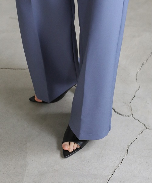 select MOCA（セレクトモカ）の「【ZOZO限定】ポインテッドトゥサンダル（サンダル・レディース・ライトベージュ/ブラック・SMALL/MEDIUM/LARGE）」の16枚目の写真