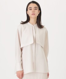 CAST: | 【1枚で着映える/セットアップ】ガンパッチブラウス(シャツ/ブラウス)