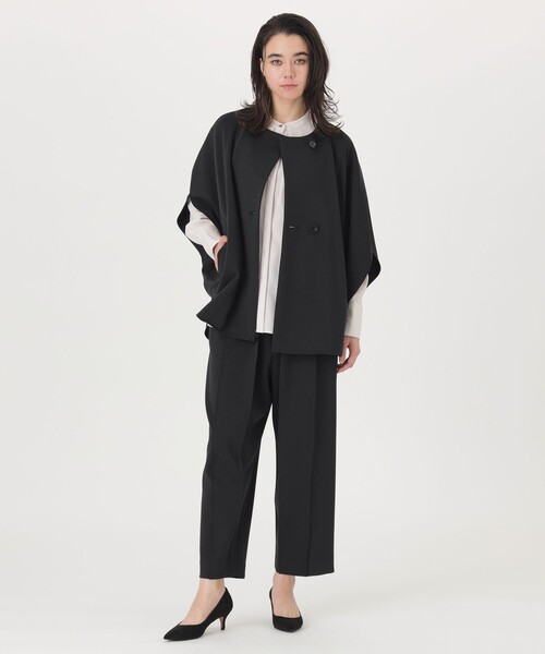 CAST:（キャストコロン）の「【1枚で着映える/セットアップ】ガンパッチブラウス（シャツ/ブラウス・レディース・ホワイト/ネイビー/ピンク系その他2・S/M）」の8枚目の写真