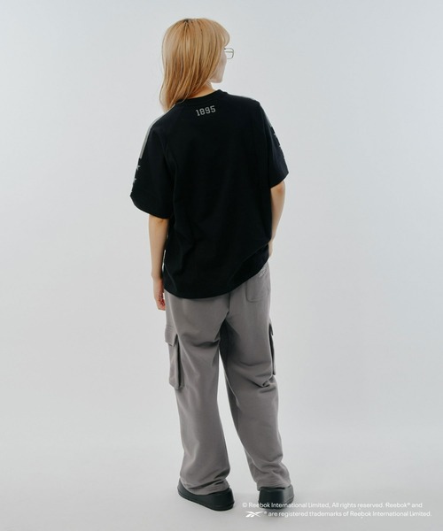 Reebok（リーボック）の「【Reebok別注】裏毛カーゴオーバーパンツ（スウェットパンツ・メンズ・グレー/チャコールグレー・LARGE/MEDIUM）」の12枚目の写真