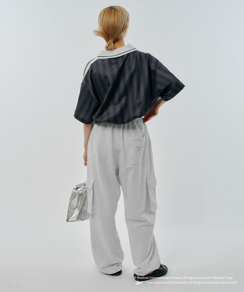 Reebok（リーボック）の「【Reebok別注】裏毛カーゴオーバーパンツ（スウェットパンツ・メンズ・グレー/チャコールグレー・LARGE/MEDIUM）」の22枚目の写真