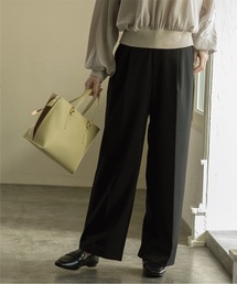 OPAQUE.CLIP | ≪SS-LLsize≫ 着丈が選べる！美脚ストレッチストレートワイドパンツ【UV/抗ピリング/洗濯機洗い可】(その他パンツ)