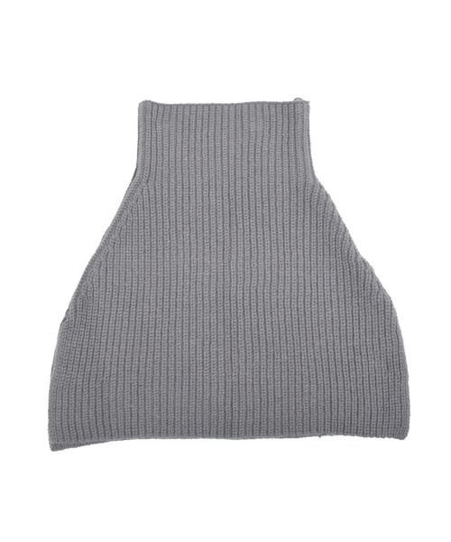 Felt-Maglietta(フェルトマリエッタ)の「リブニットネックウォーマー(ネックウォーマー/スヌード・レディース・グレー/ブラック/アイボリー/グリーン・FREE)」の9枚目の写真