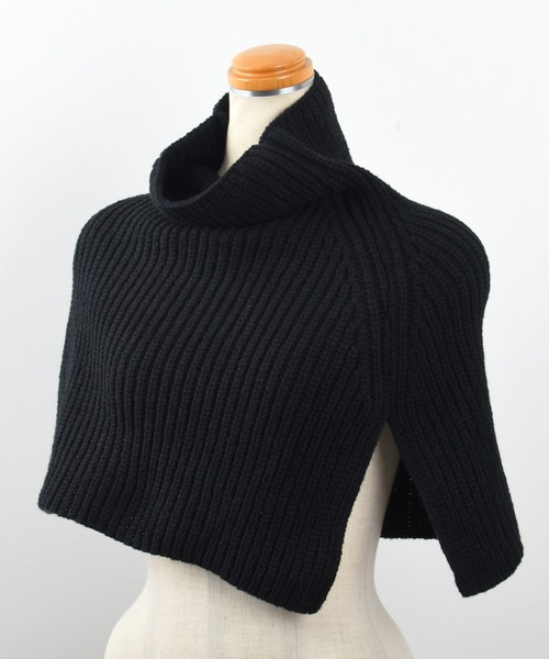 Felt-Maglietta(フェルトマリエッタ)の「リブニットネックウォーマー(ネックウォーマー/スヌード・レディース・グレー/ブラック/アイボリー/グリーン・FREE)」の13枚目の写真