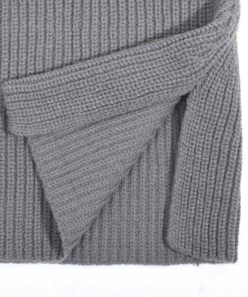 Felt-Maglietta(フェルトマリエッタ)の「リブニットネックウォーマー(ネックウォーマー/スヌード・レディース・グレー/ブラック/アイボリー/グリーン・FREE)」の21枚目の写真