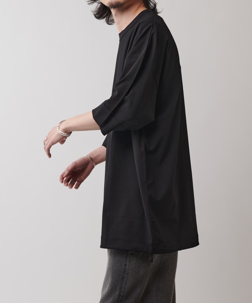 Lui's(ルイス)の「SHINE コード付きBIG T(Tシャツ/カットソー・メンズ・ブラック/ライトグレー/ホワイト/チャコールグレー・FREE)」の12枚目の写真