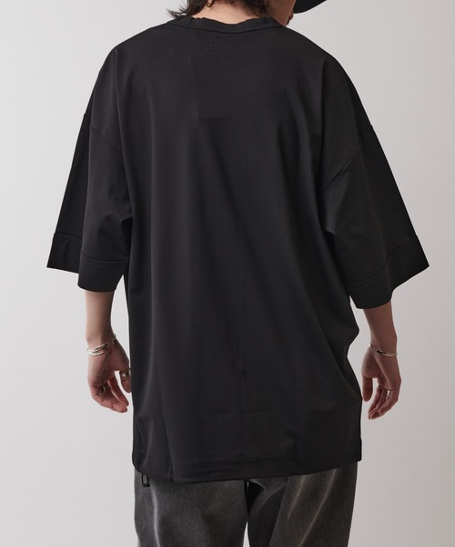 Lui's(ルイス)の「SHINE コード付きBIG T(Tシャツ/カットソー・メンズ・ブラック/ライトグレー/ホワイト/チャコールグレー・FREE)」の13枚目の写真