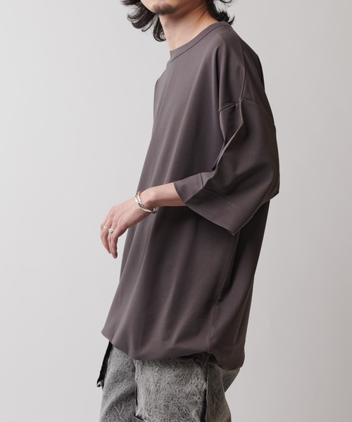 Lui's(ルイス)の「SHINE コード付きBIG T(Tシャツ/カットソー・メンズ・ブラック/ライトグレー/ホワイト/チャコールグレー・FREE)」の18枚目の写真