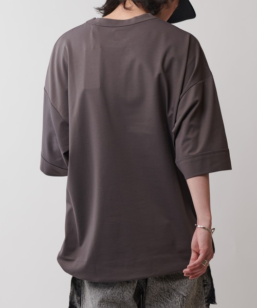 Lui's(ルイス)の「SHINE コード付きBIG T(Tシャツ/カットソー・メンズ・ブラック/ライトグレー/ホワイト/チャコールグレー・FREE)」の19枚目の写真