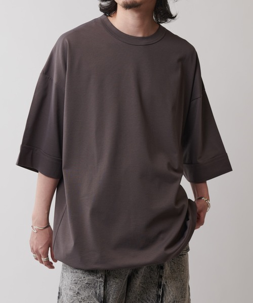 Lui's(ルイス)の「SHINE コード付きBIG T(Tシャツ/カットソー・メンズ・ブラック/ライトグレー/ホワイト/チャコールグレー・FREE)」の17枚目の写真