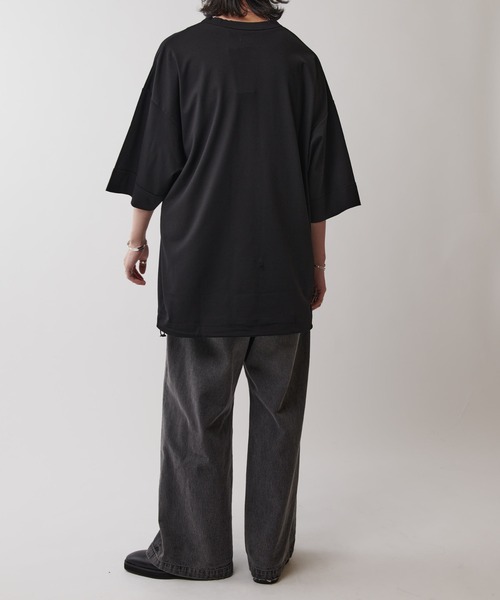 Lui's(ルイス)の「SHINE コード付きBIG T(Tシャツ/カットソー・メンズ・ブラック/ライトグレー/ホワイト/チャコールグレー・FREE)」の16枚目の写真