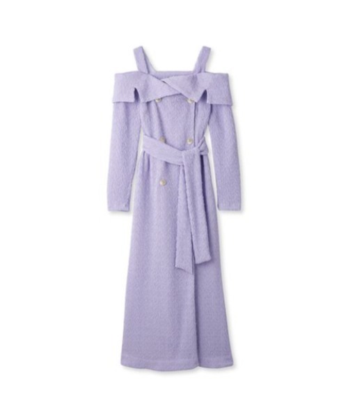 styling/（スタイリング）の「オフショルダーカットワンピース 