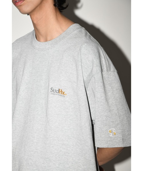 刺繍＆バックプリント オーバーサイズTシャツ\'\'Sudex-Team\'\' S/S T-shirt\'（ユニセックス）（Tシャツ/カットソー）｜SUPERTHANKS（スーパーサンクス）