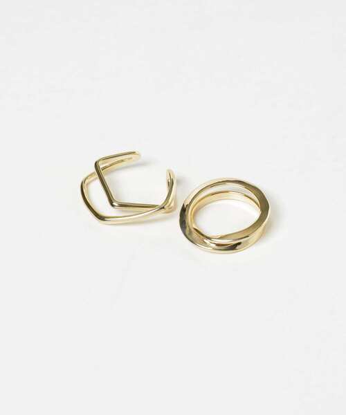 SMELLY（スメリー）の「2セットリング（リング・レディース・ゴールド・-）」の5枚目の写真