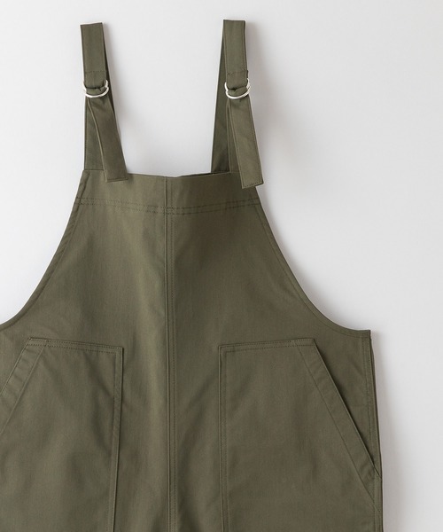 OUTDOOR PRODUCTS(アウトドアプロダクツ)の「【OUTDOOR PRODUCTS/アウトドアプロダクツ】 ワイドシルエット ベイカーサロペット(サロペット/オーバーオール・レディース・アイボリー/カーキ/ブラック・FREE)」の21枚目の写真