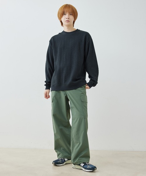  j.n.r.d（ジェー・エヌ・アール・ディー）の「j.n.r.d/フクレJQDスウェットクルーネックプルオーバー（Tシャツ/カットソー・メンズ・ホワイト/ブラック/グレー・L/LL/M）」の12枚目の写真