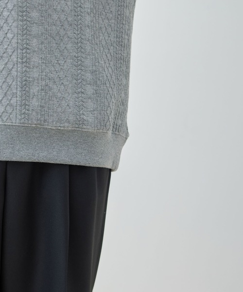  j.n.r.d（ジェー・エヌ・アール・ディー）の「j.n.r.d/フクレJQDスウェットクルーネックプルオーバー（Tシャツ/カットソー・メンズ・ホワイト/ブラック/グレー・L/LL/M）」の4枚目の写真