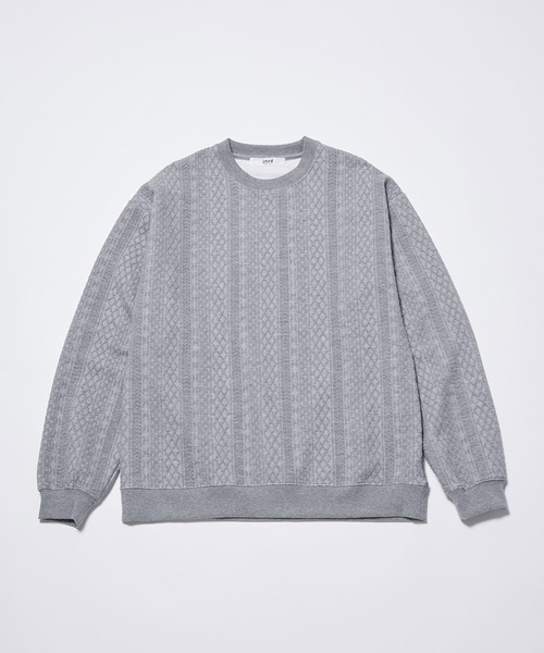  j.n.r.d（ジェー・エヌ・アール・ディー）の「j.n.r.d/フクレJQDスウェットクルーネックプルオーバー（Tシャツ/カットソー・メンズ・ホワイト/ブラック/グレー・L/LL/M）」の18枚目の写真