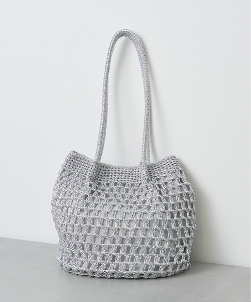 セール】メタリックコードヤーン トートバッグ（トートバッグ