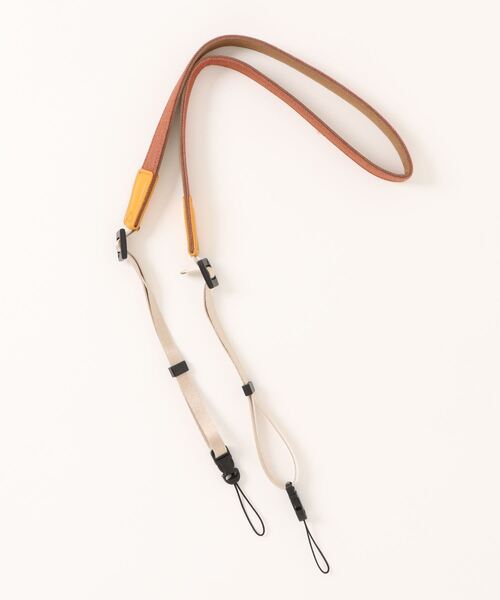 Fun & Daily（ファンアンドデイリー）の「F&D : カラーデニムカメラストラップ（カメラ/カメラグッズ・メンズ・ブラウン/ブラック/ダークブラウン・FREE）」の4枚目の写真