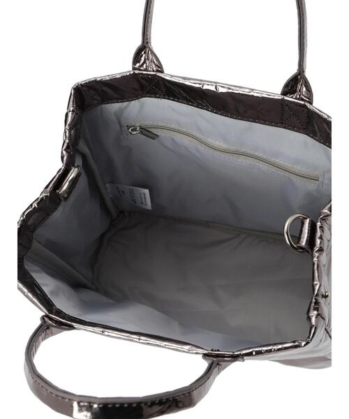 Green　Parks（グリーンパークス）の「・KOSSORECO　メタリック2WAYミニトート（トートバッグ・レディース・シルバー/グレー/ブラック・FREE）」の11枚目の写真